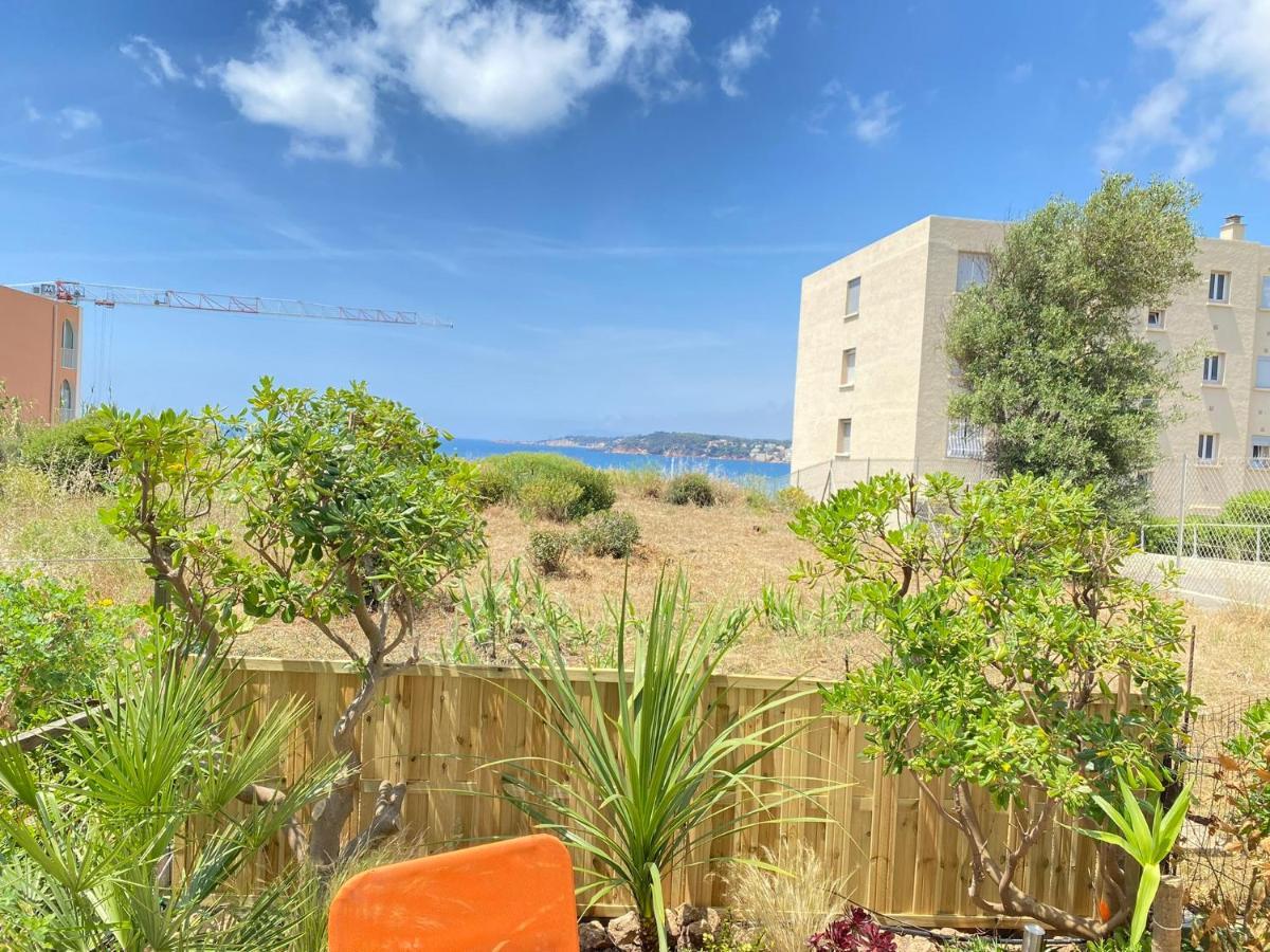 Somptueux Appartement Renove En Bord De Mer Six-Fours-les-Plages Eksteriør billede