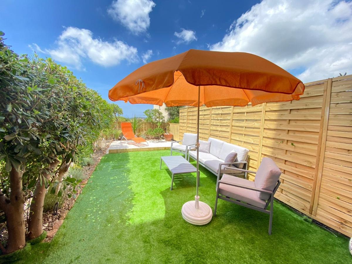 Somptueux Appartement Renove En Bord De Mer Six-Fours-les-Plages Eksteriør billede